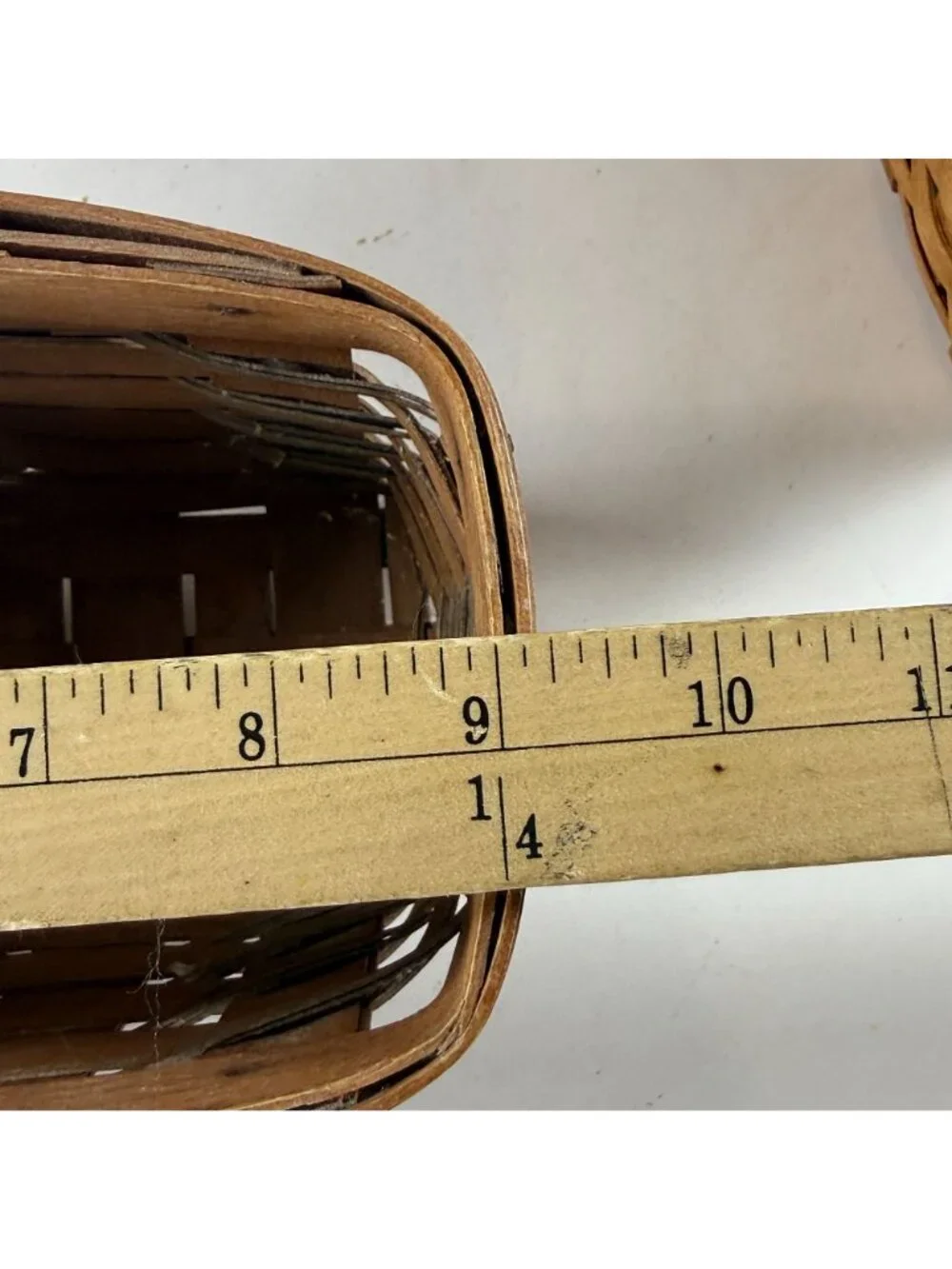 Longaberger 3 Handwoven Baskets Discovery Basket & 2 Accessory Baskets Ohio USA